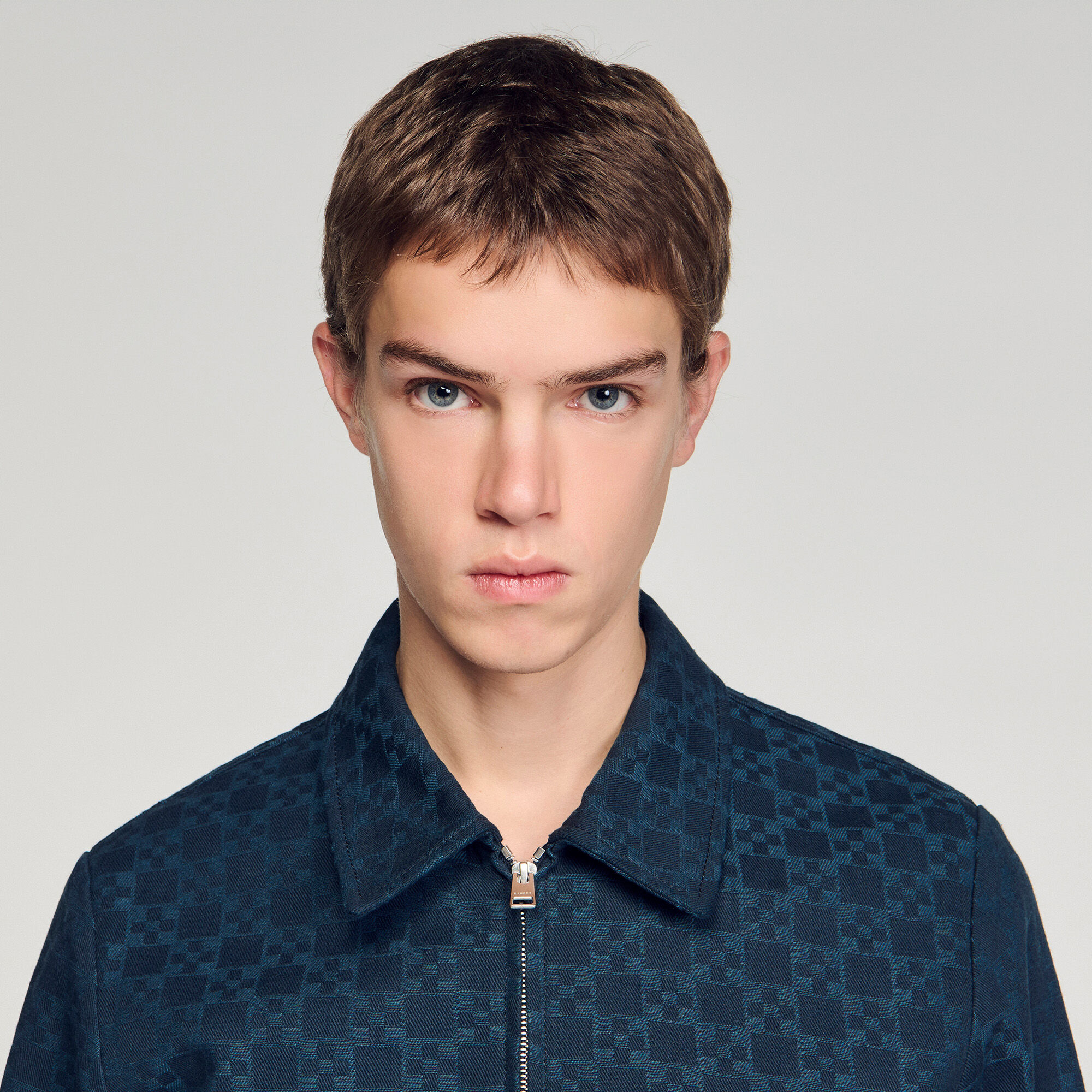 Square Cross denim jacket