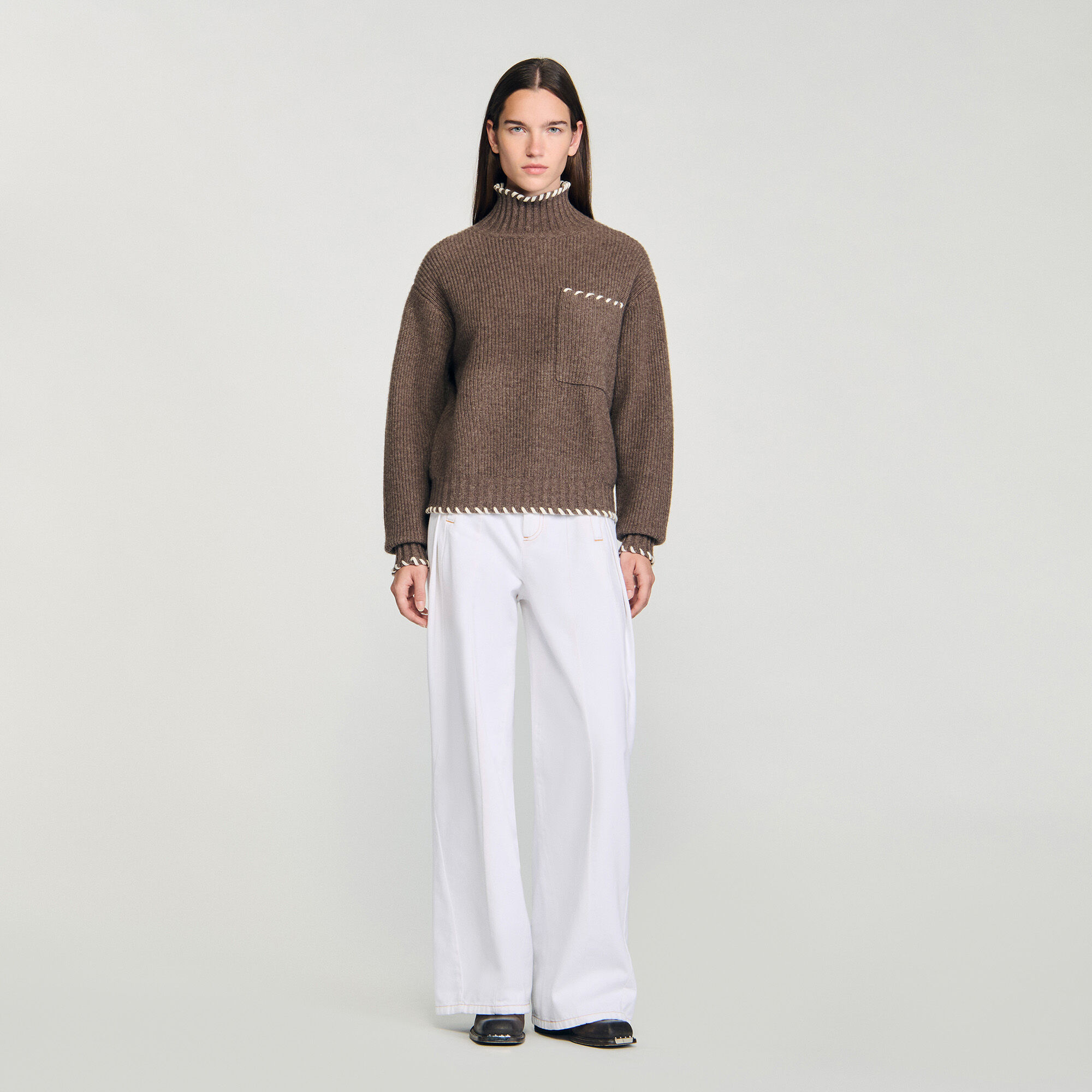 Oversized turtleneck jumper Oversized turtleneck jumper