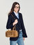 EZMEHRALDA suede bag