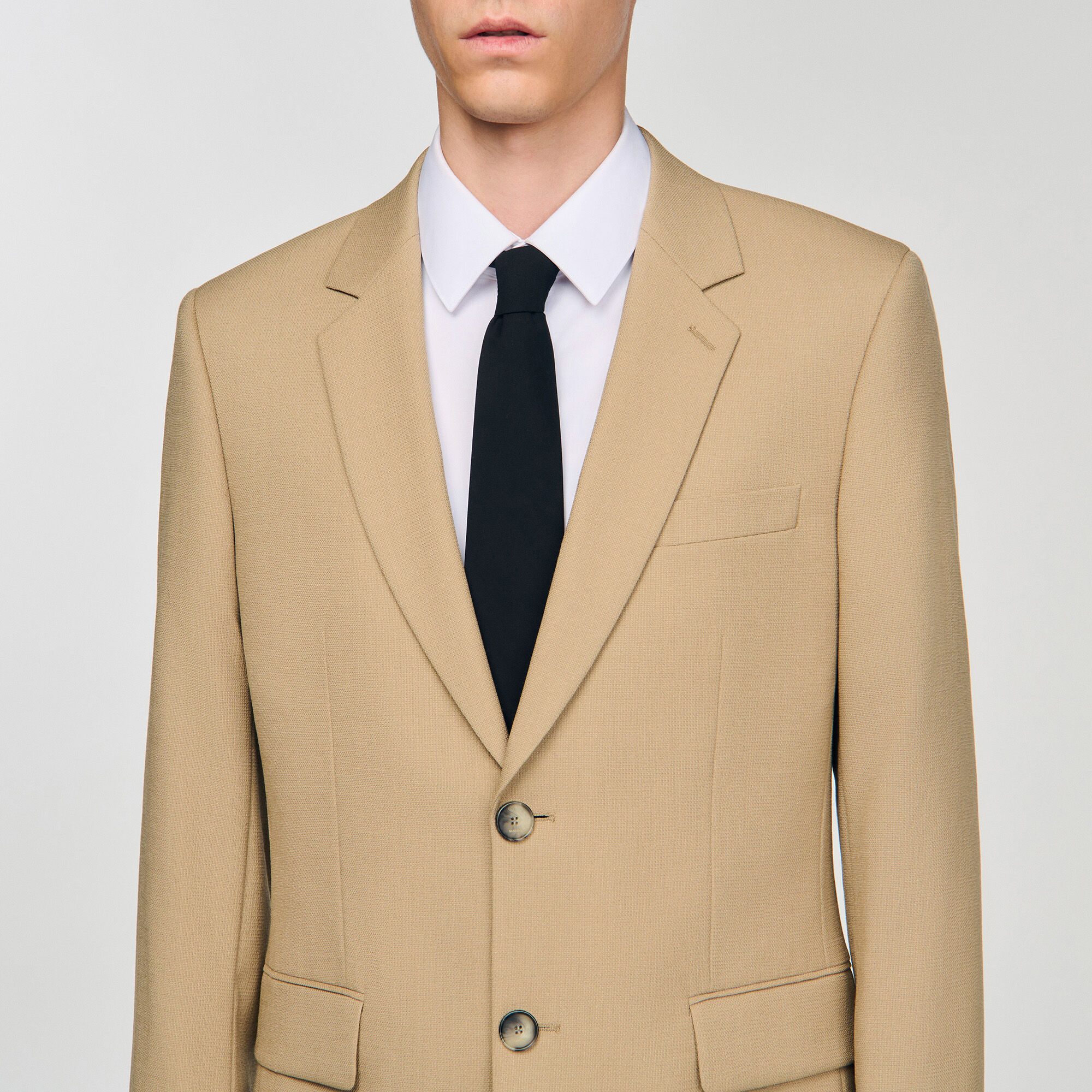 Wool suit jacket