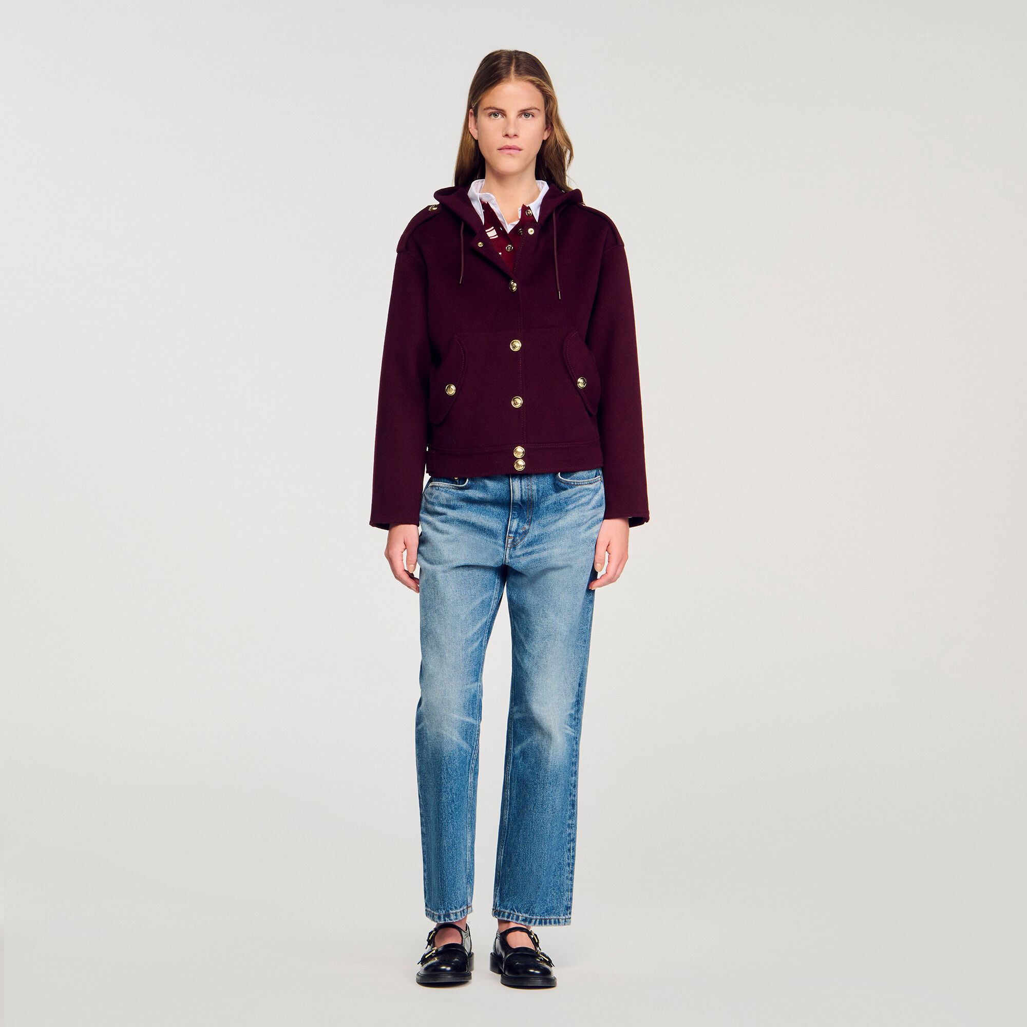 Double-faced wool coat Double-faced wool coat