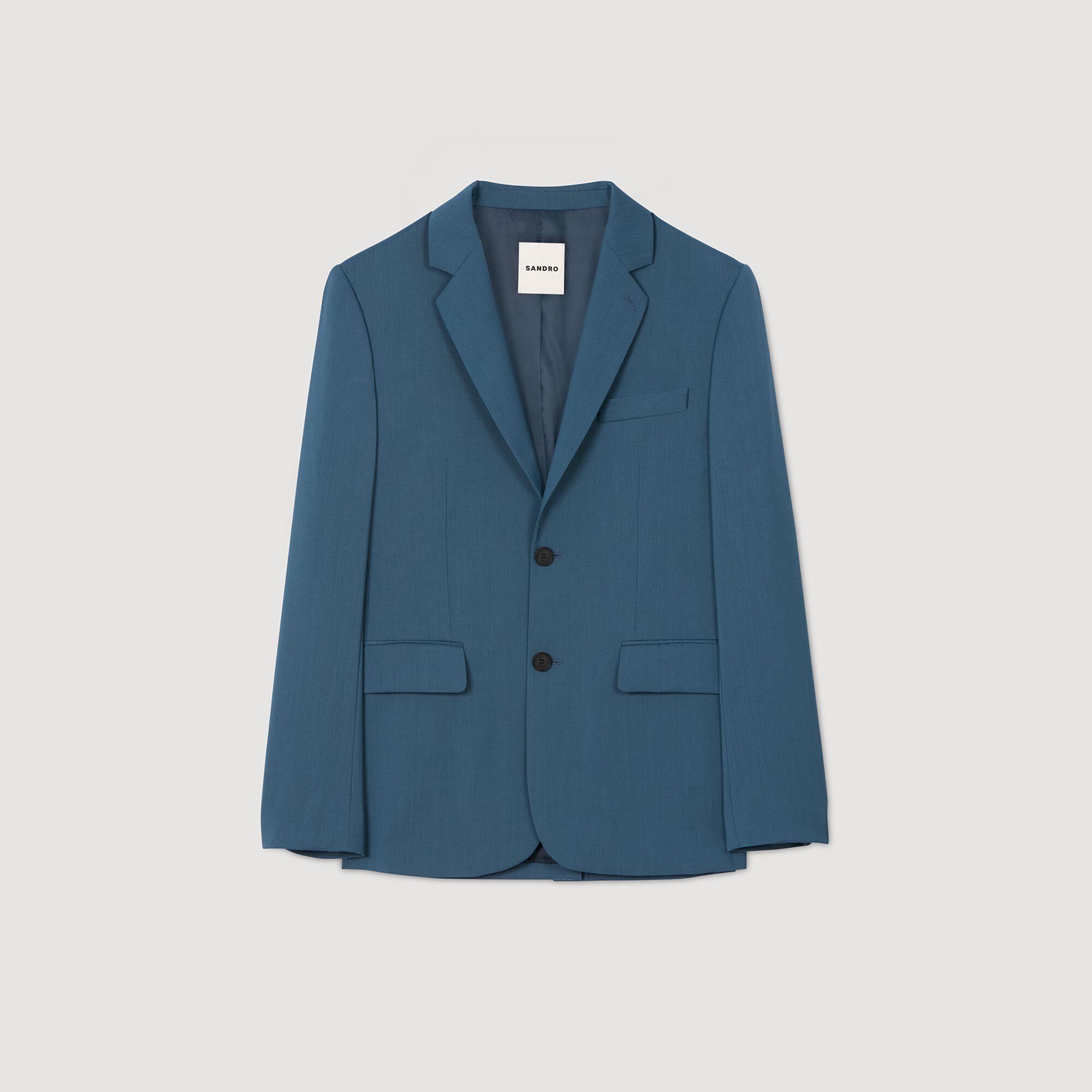 Wool suit jacket