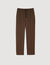 Elasticated straight-leg trousers