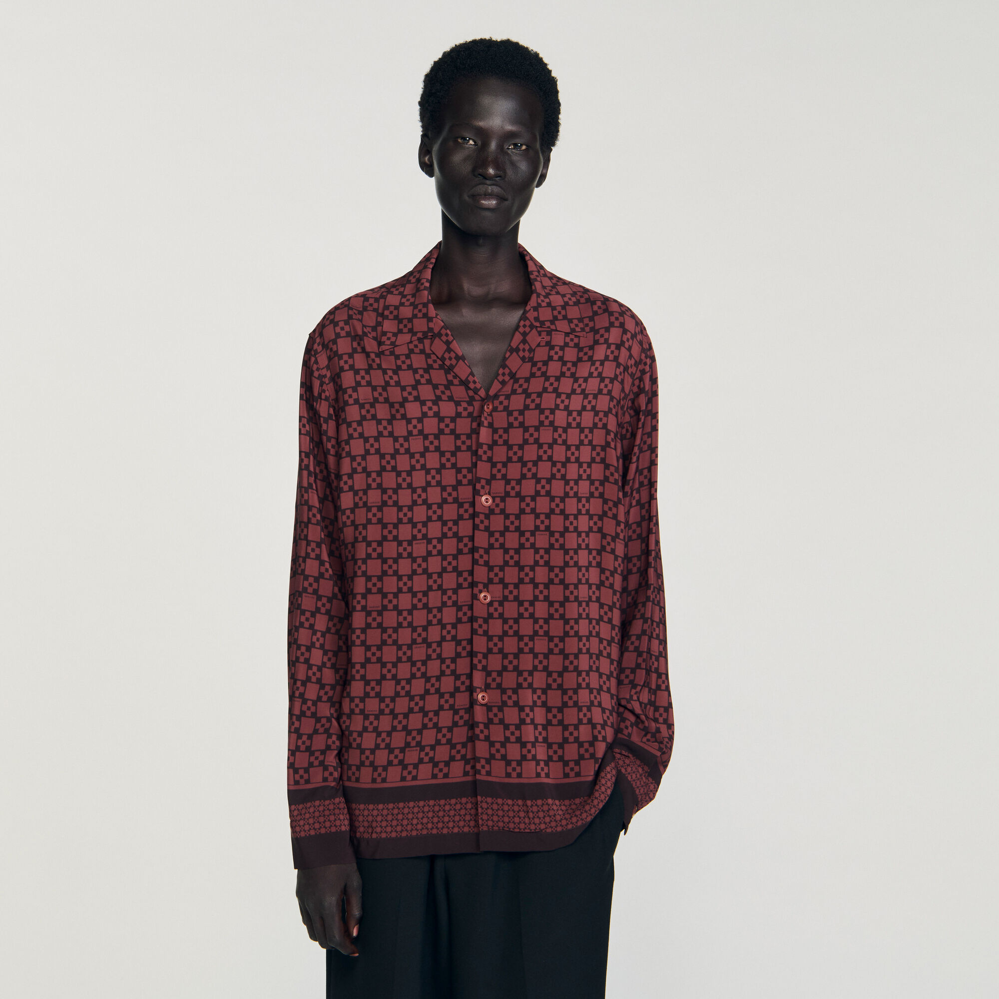 Printed loose-fit shirt Printed loose-fit shirt