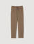 Elasticated straight-leg trousers