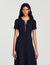Ribbed knit maxi dress