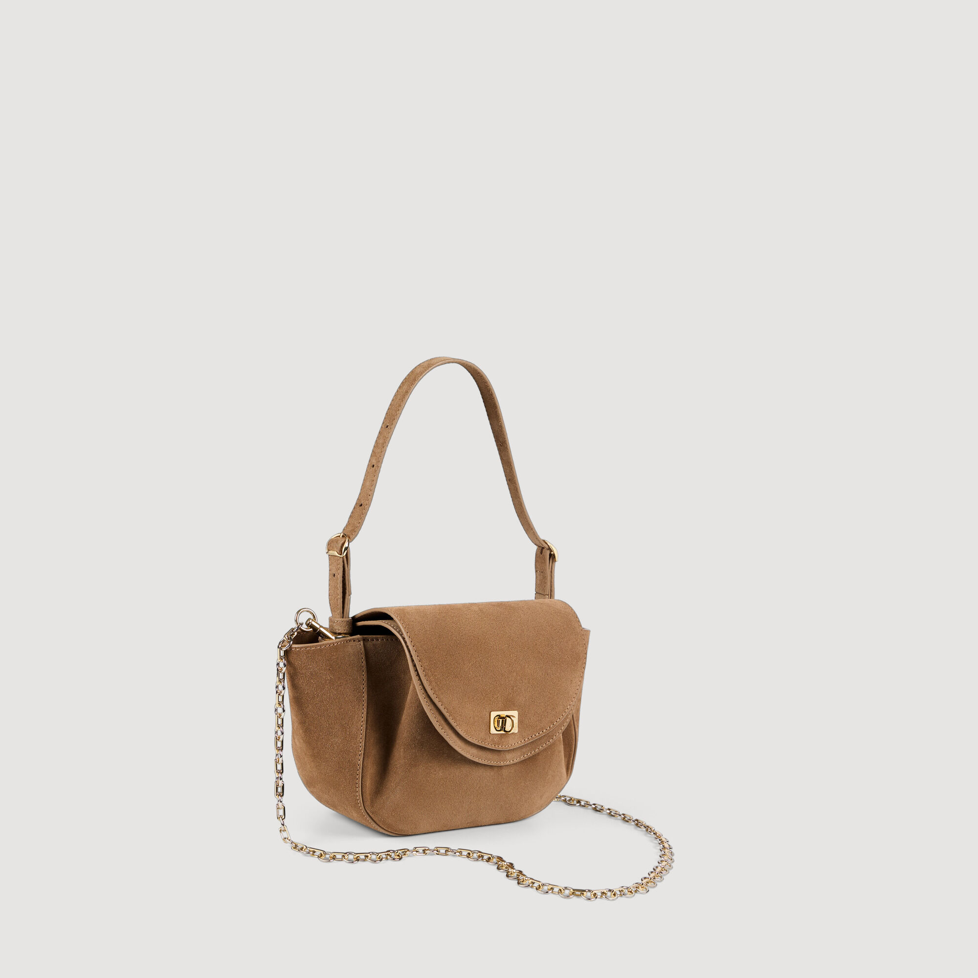 LE BAMBOLONI suede bag