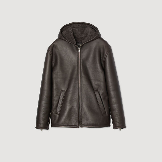Shearling leather jacket