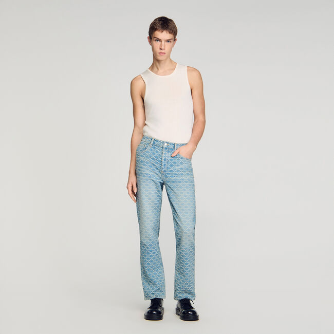 Regular-fit Square Cross jeans