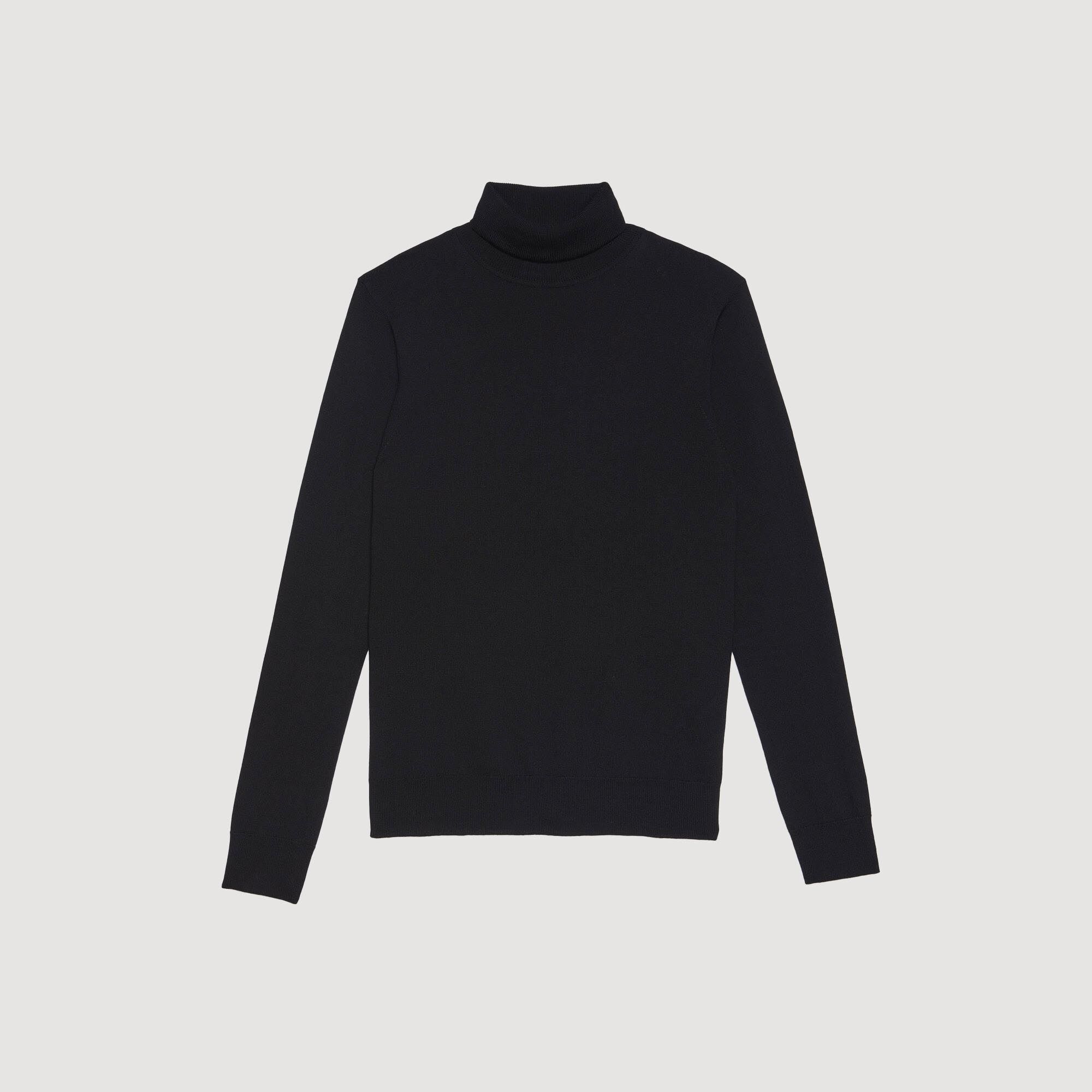 Roll neck wool sweater Roll neck wool sweater