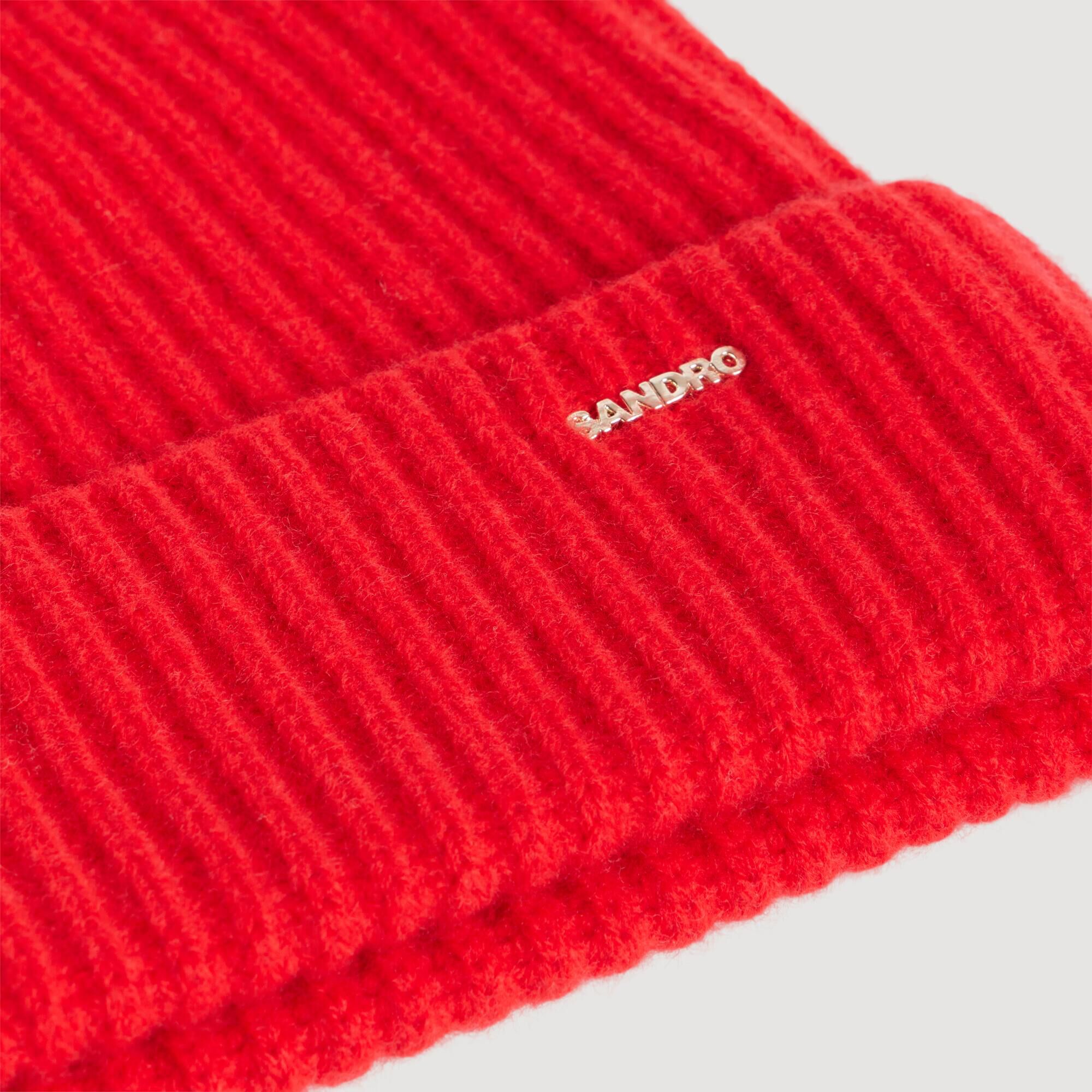 Wool and cashmere hat - Women | Sandro Paris