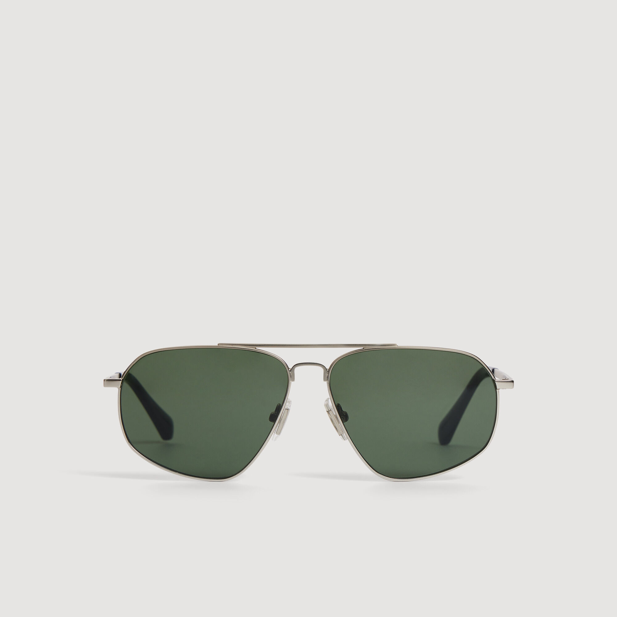 Metal aviator sunglasses