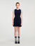 2-in-1 short knit dress