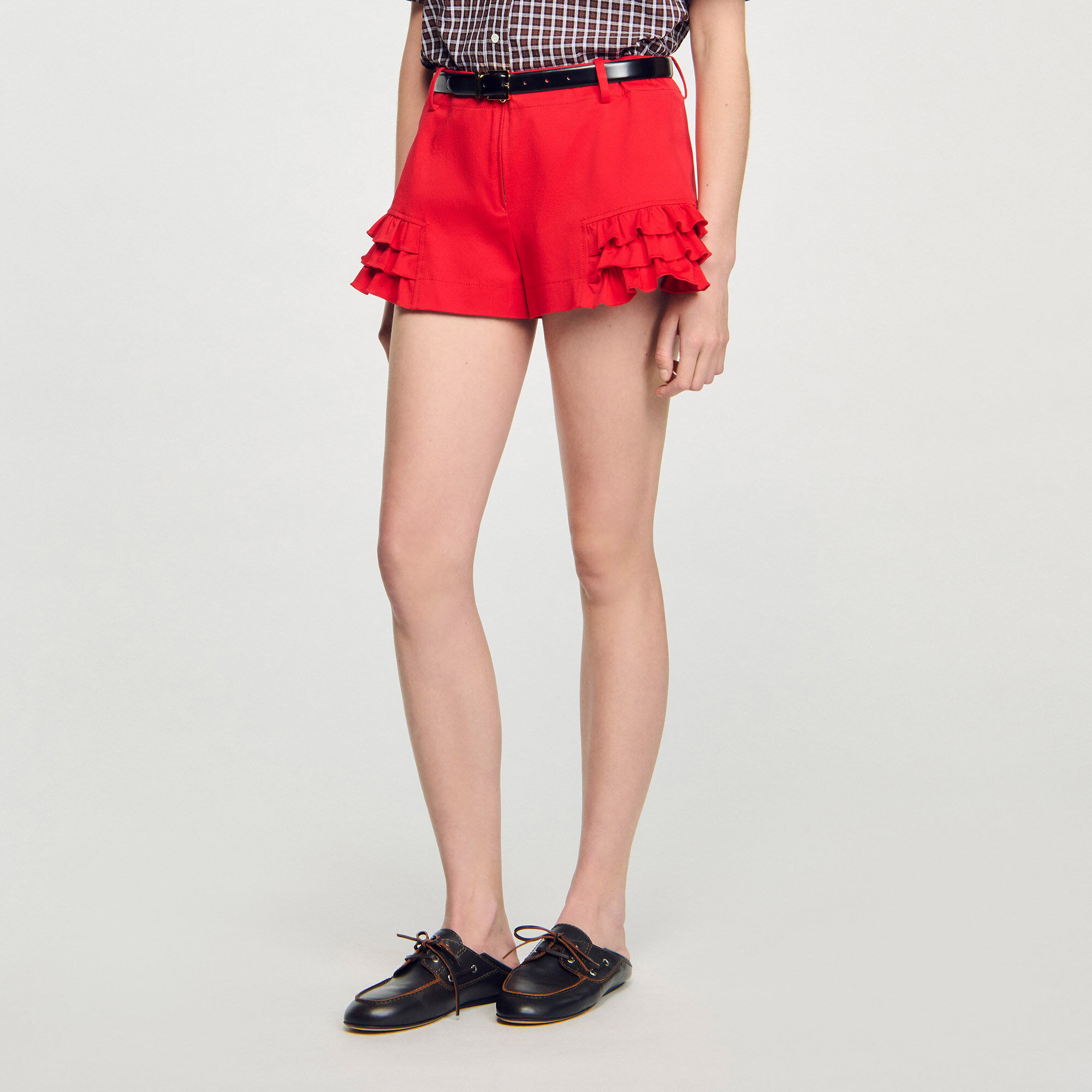 Ruffled shorts Ruffled shorts