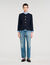 Round collar jacket Round collar jacket