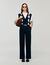 Argyle layered effect jumper Argyle layered effect jumper