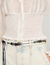 Smocked linen shirt