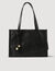 Soft leather shopping bag