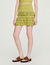 Short ruffled skirt
