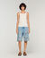 Ribbed vest top
