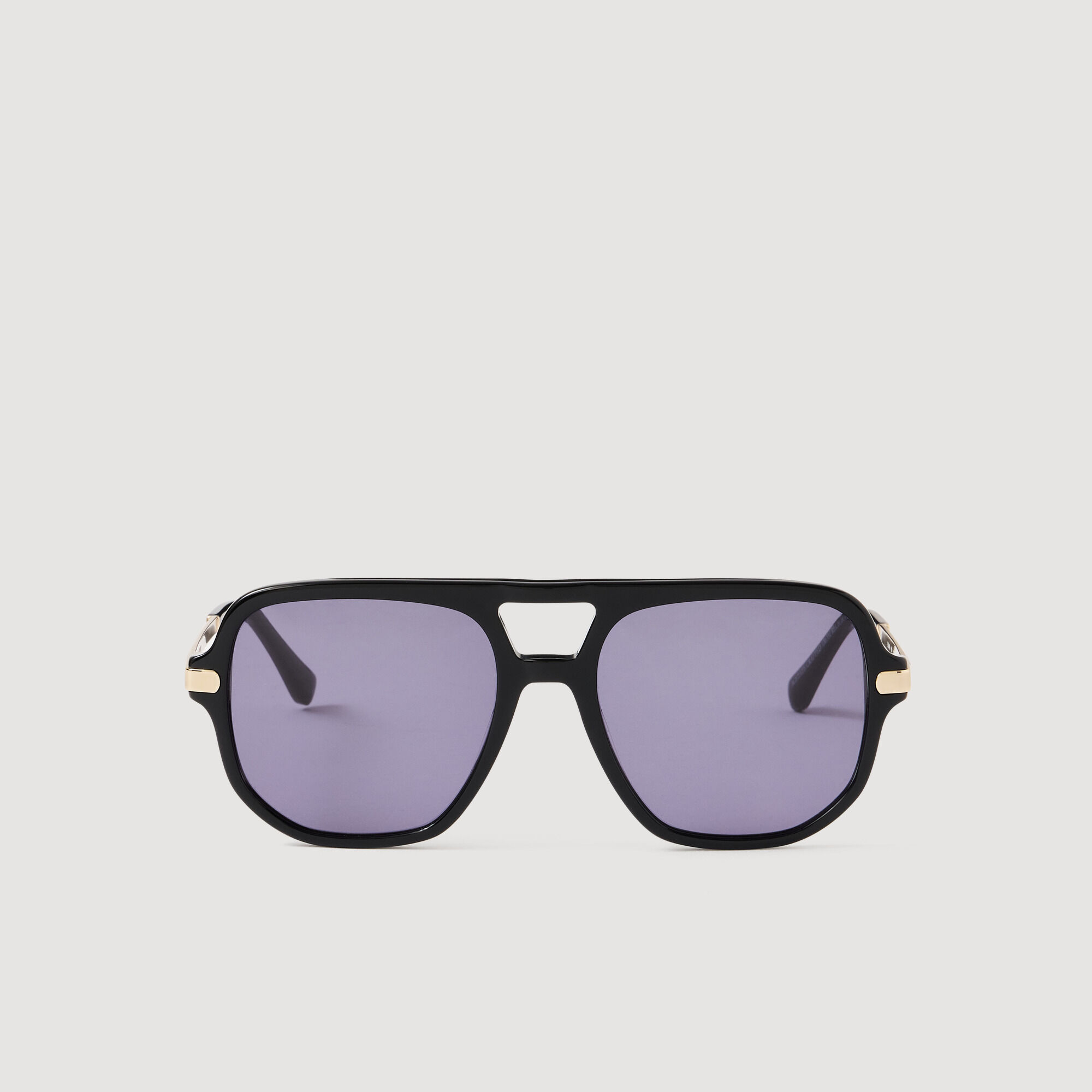 Metal and acetate sunglasses