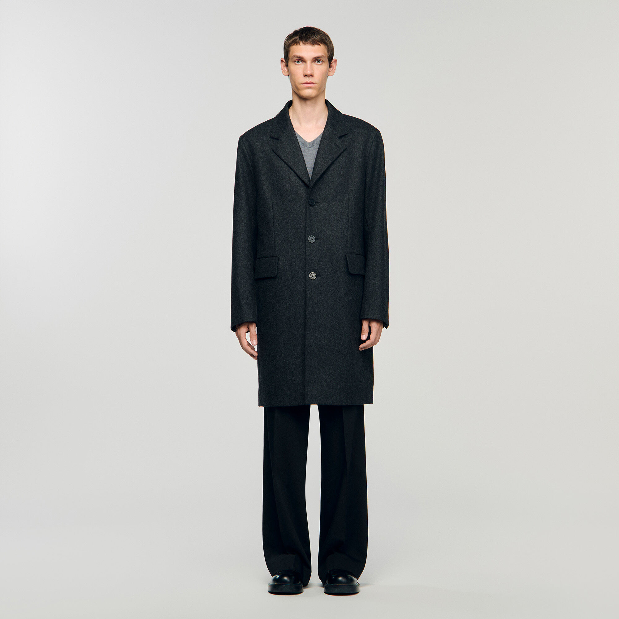 Wool broadcloth coat Wool broadcloth coat