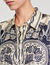Patterned silk shirt