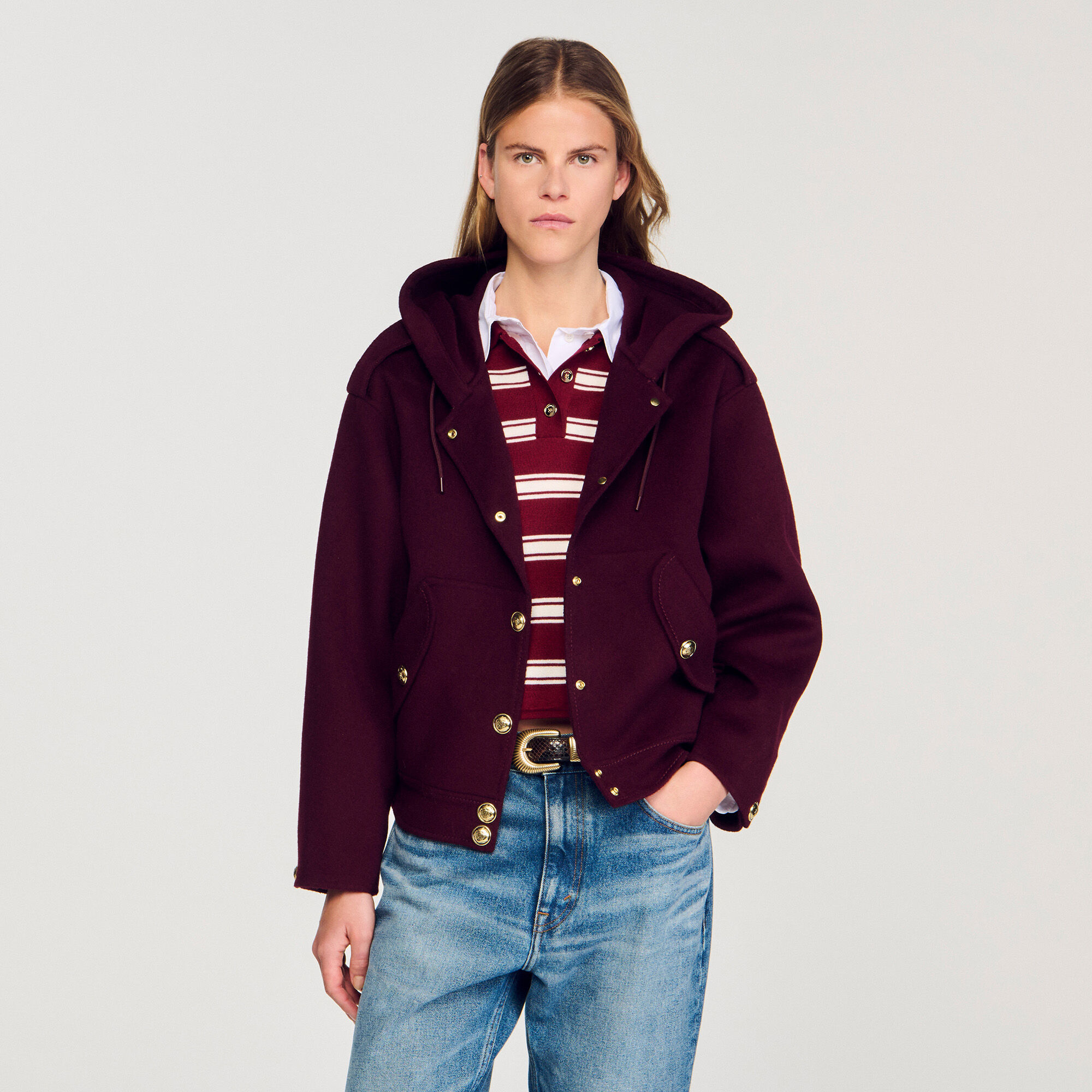 Double-faced wool coat Double-faced wool coat