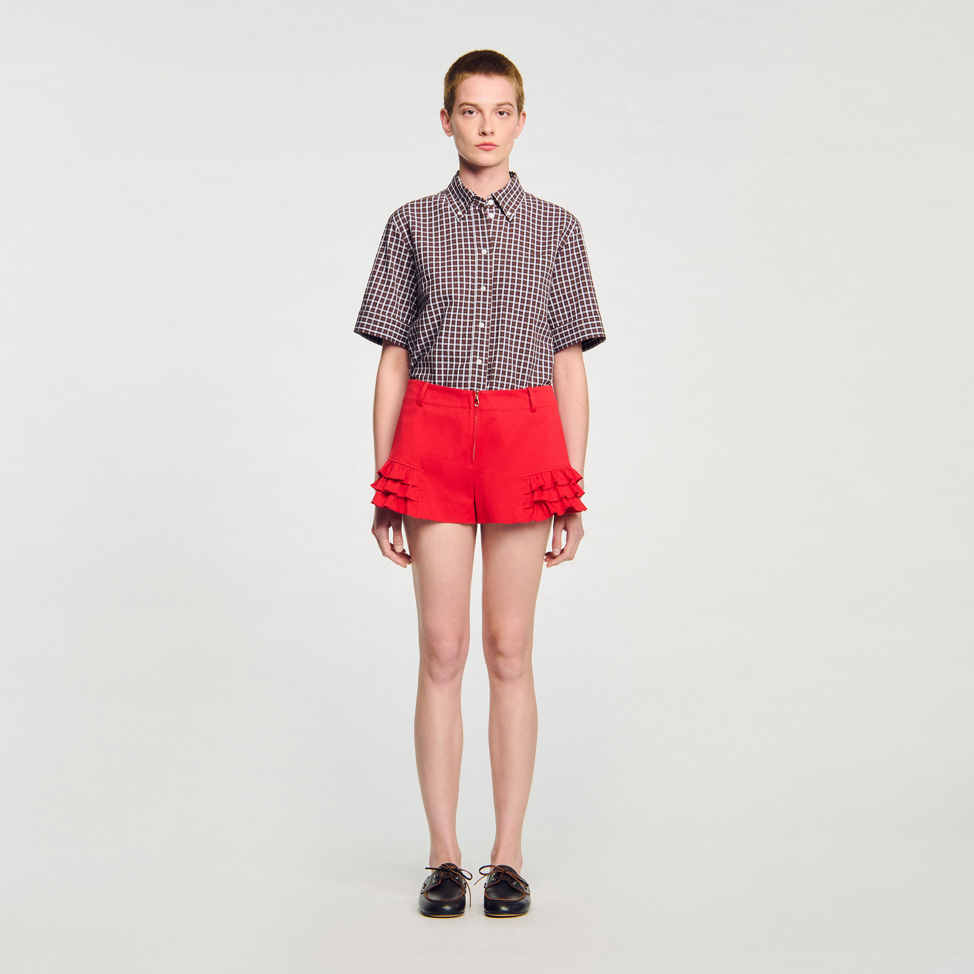 Ruffled shorts Ruffled shorts