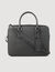 Reconstituted leather briefcase