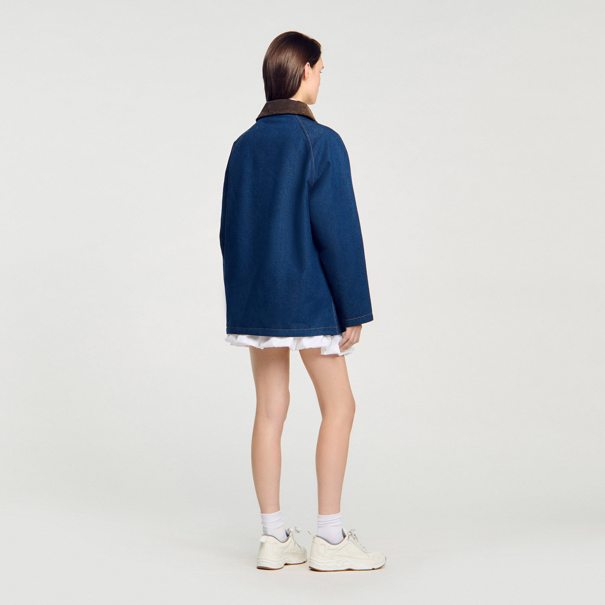 Denim workwear jacket