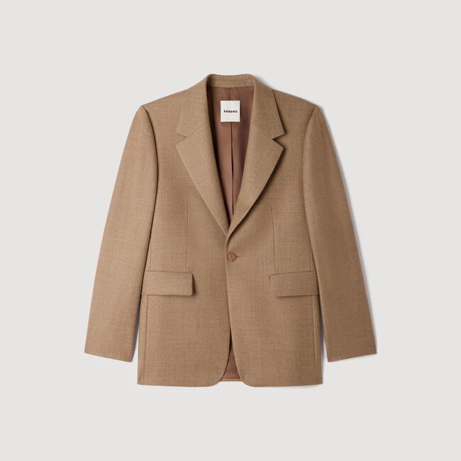 Wool suit jacket - Men | Sandro Paris