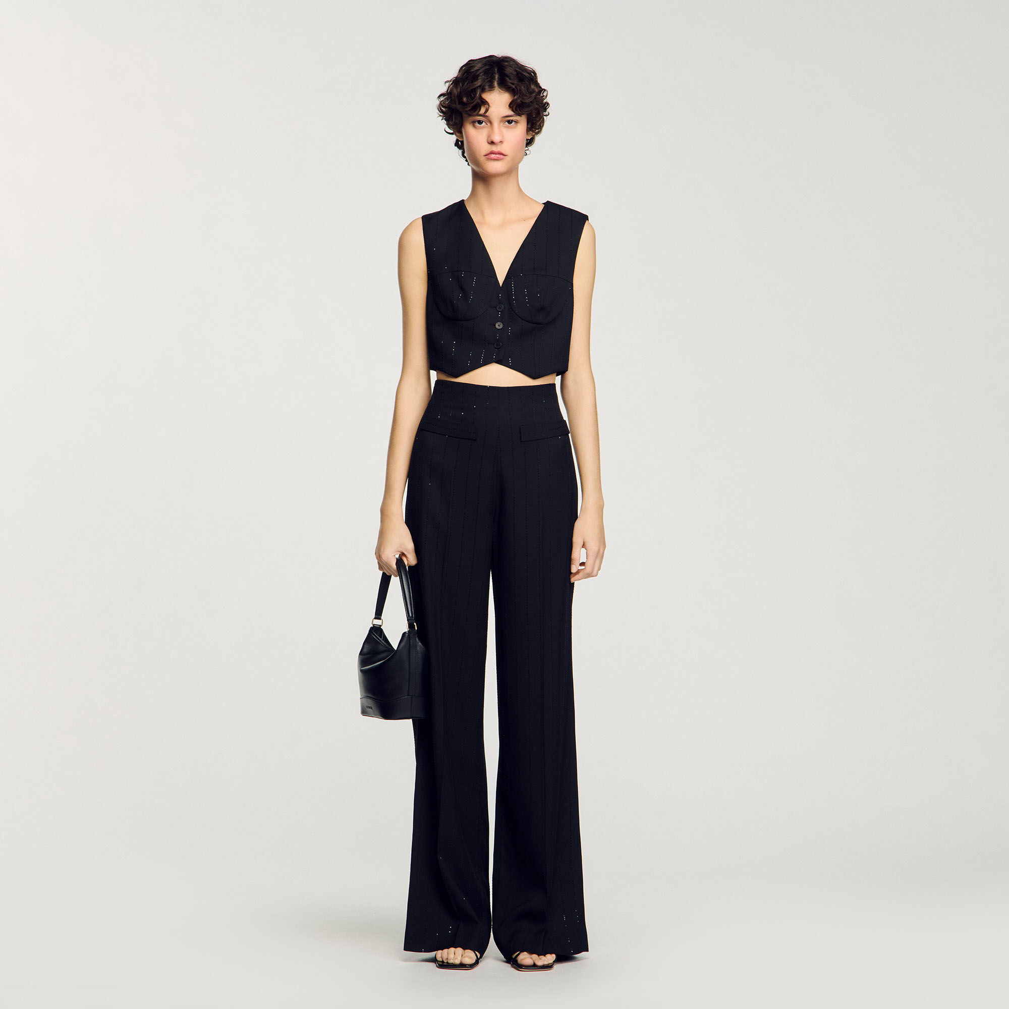 Sequinned suit trousers Sequinned suit trousers