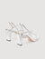 Metallic leather sandals Metallic leather sandals