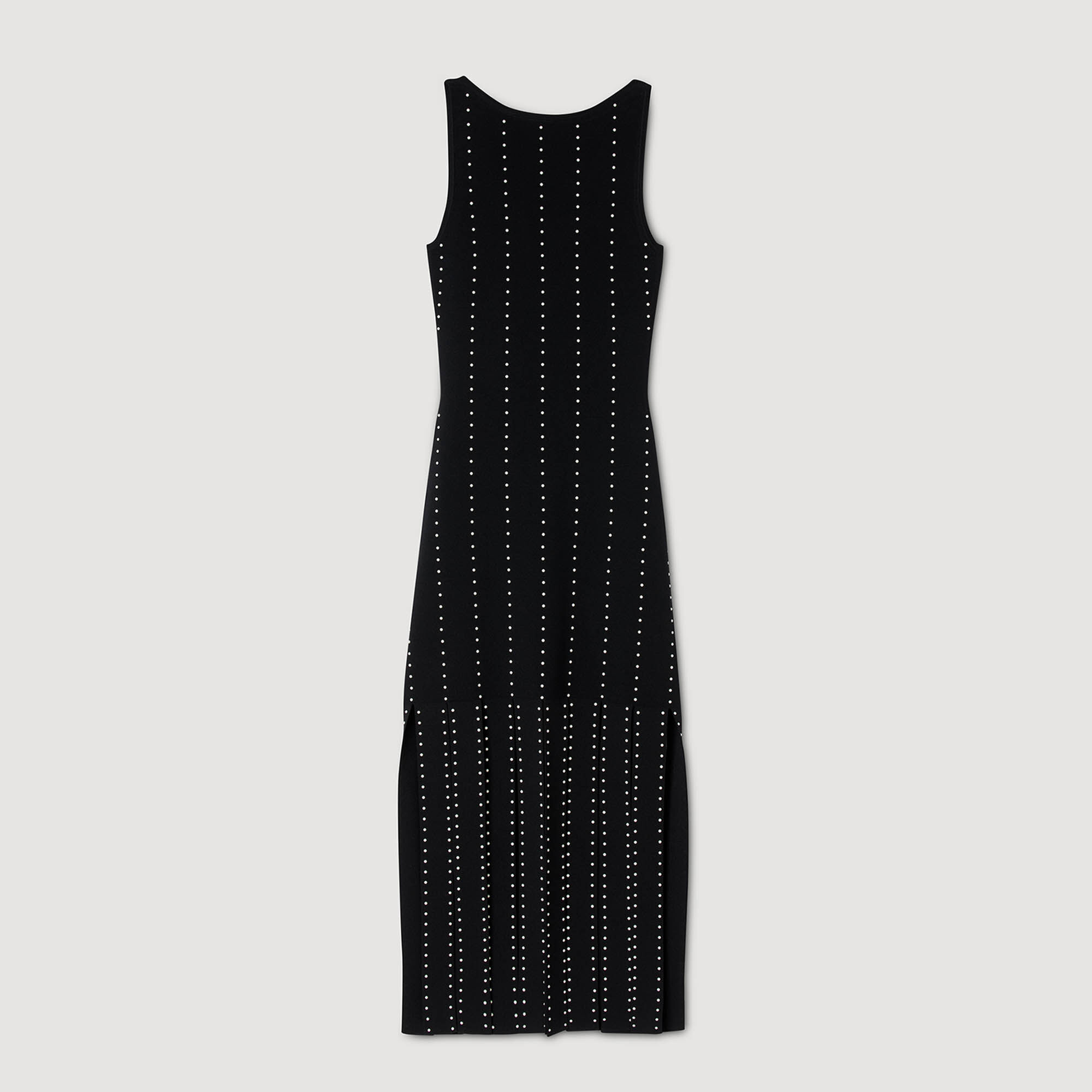 Fringed knit maxi dress Fringed knit maxi dress