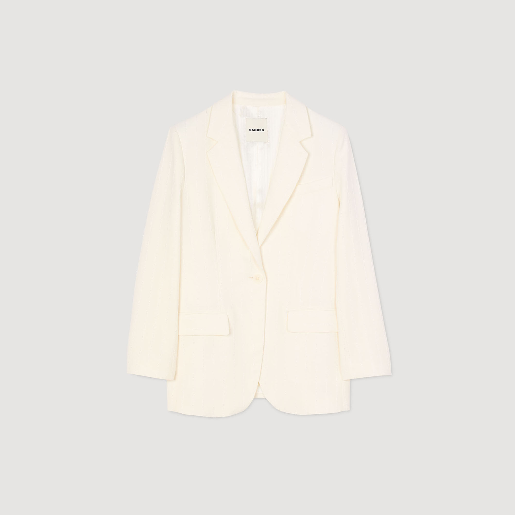 Sequinned suit jacket