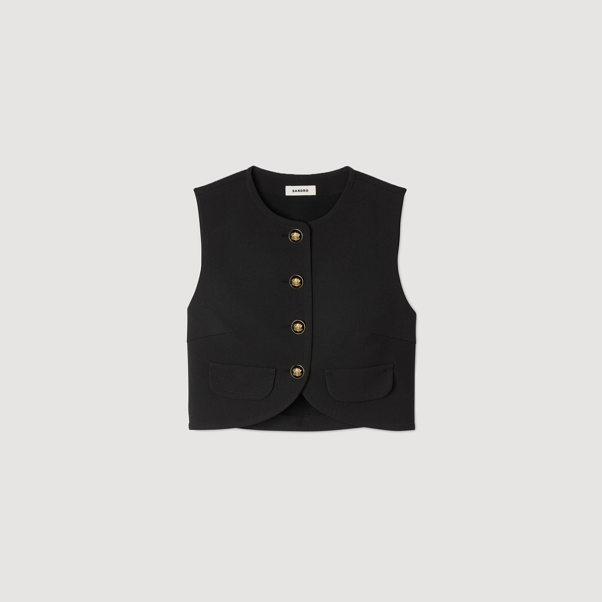 Buttoned crop top Buttoned crop top
