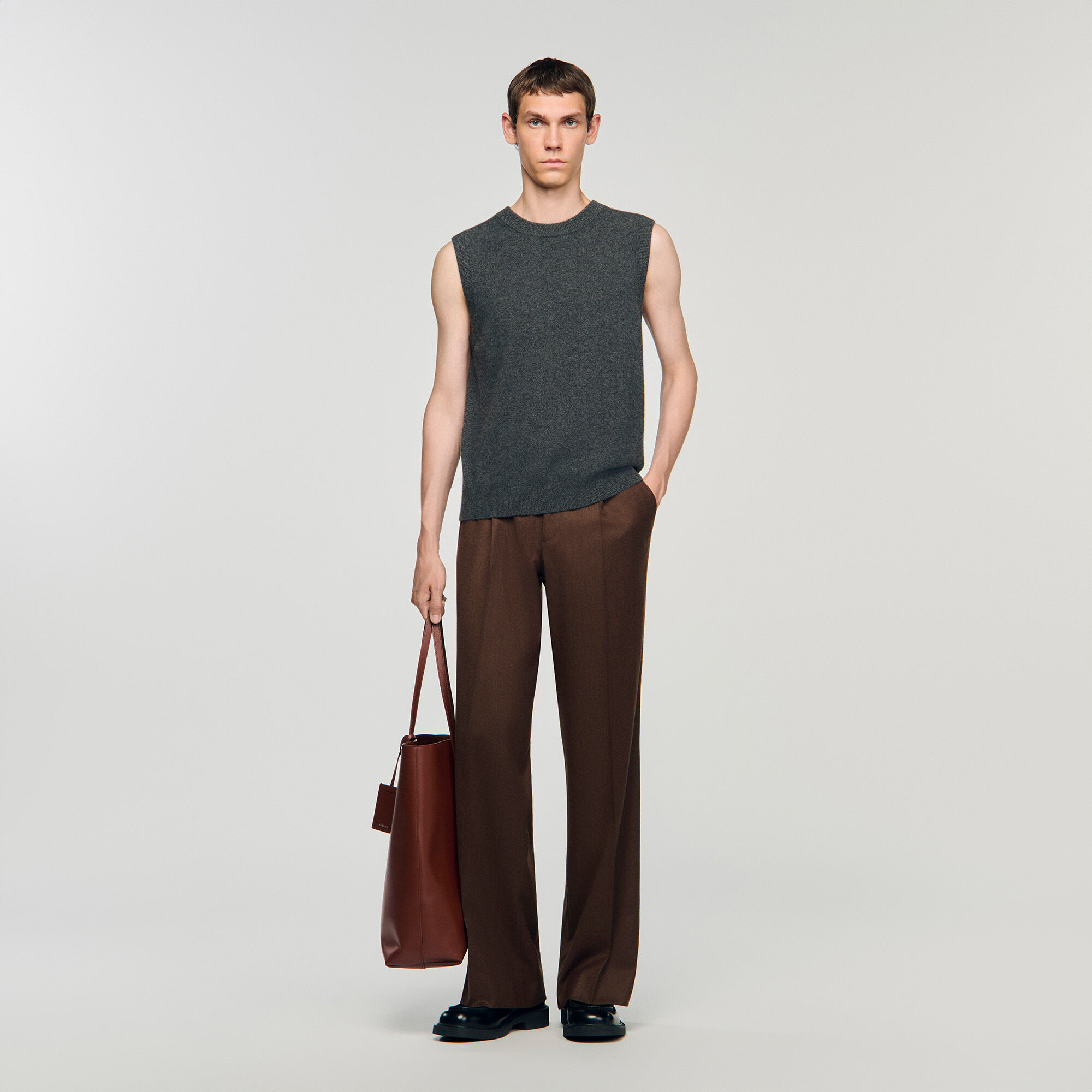 Wide-leg wool trousers Wide-leg wool trousers