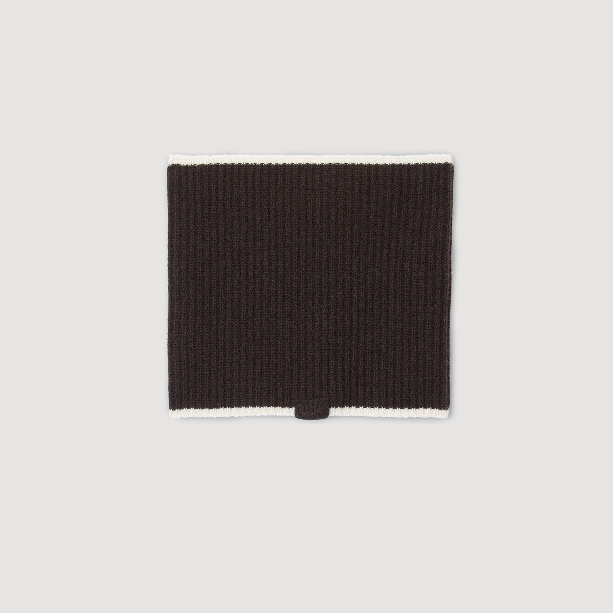 Ribbed knit neck warmer Ribbed knit neck warmer