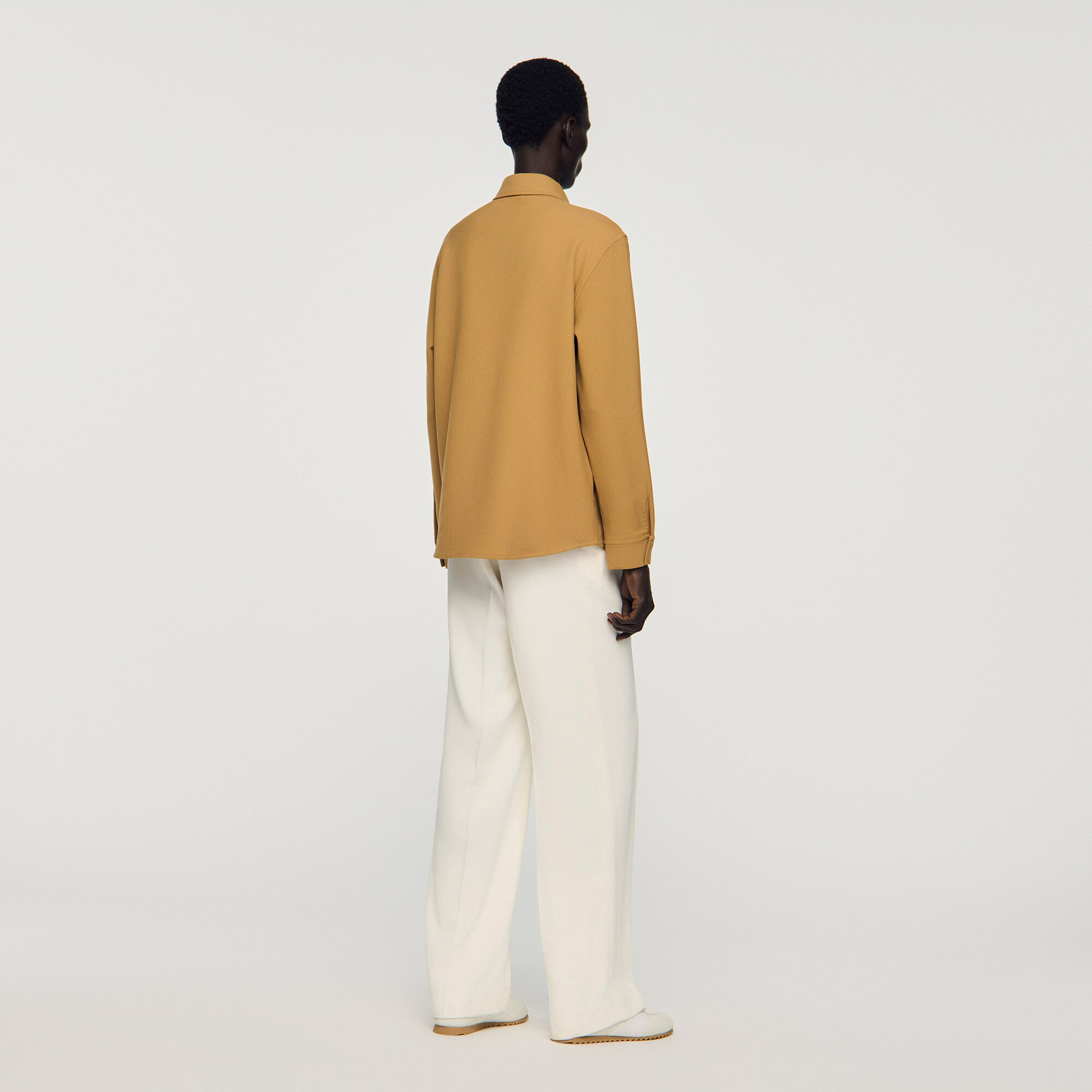 Long-sleeved jersey shirt