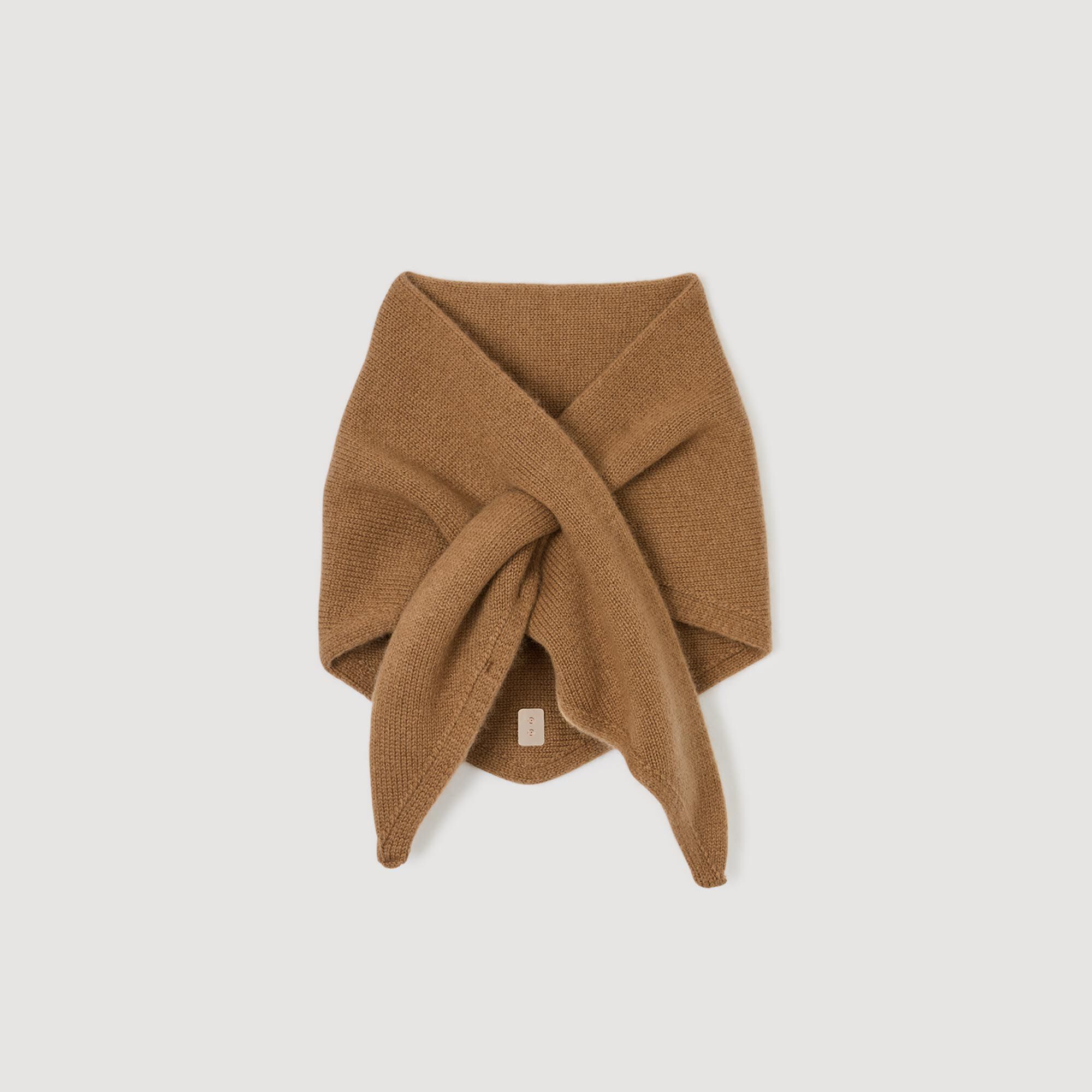 Wool and cashmere scarf