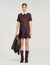 Printed satin-effect short dress Printed satin-effect short dress