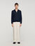 Standing collar zip-up jacket