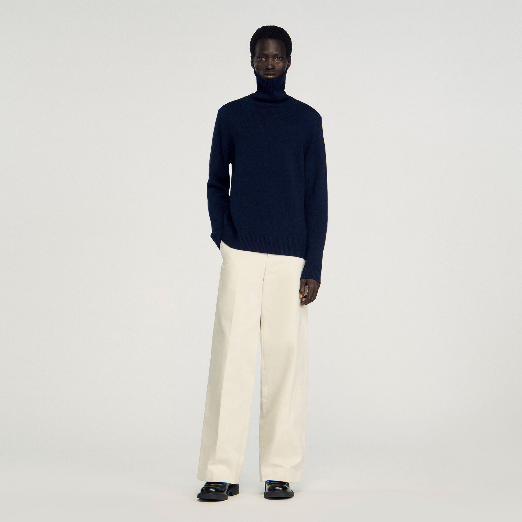 Wool and cashmere turtleneck jumper Wool and cashmere turtleneck jumper