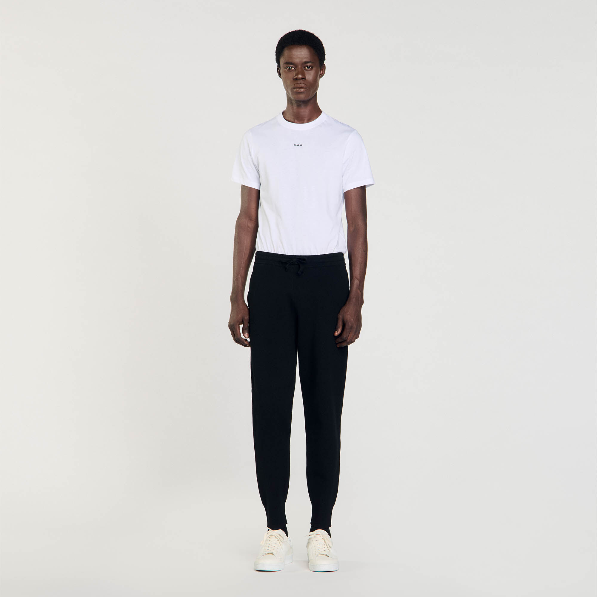 Knit jogging bottoms