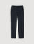 Elasticated straight-leg trousers