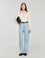 Contrast polo-neck knit jumper Contrast polo-neck knit jumper