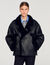 Short shearling coat Short shearling coat