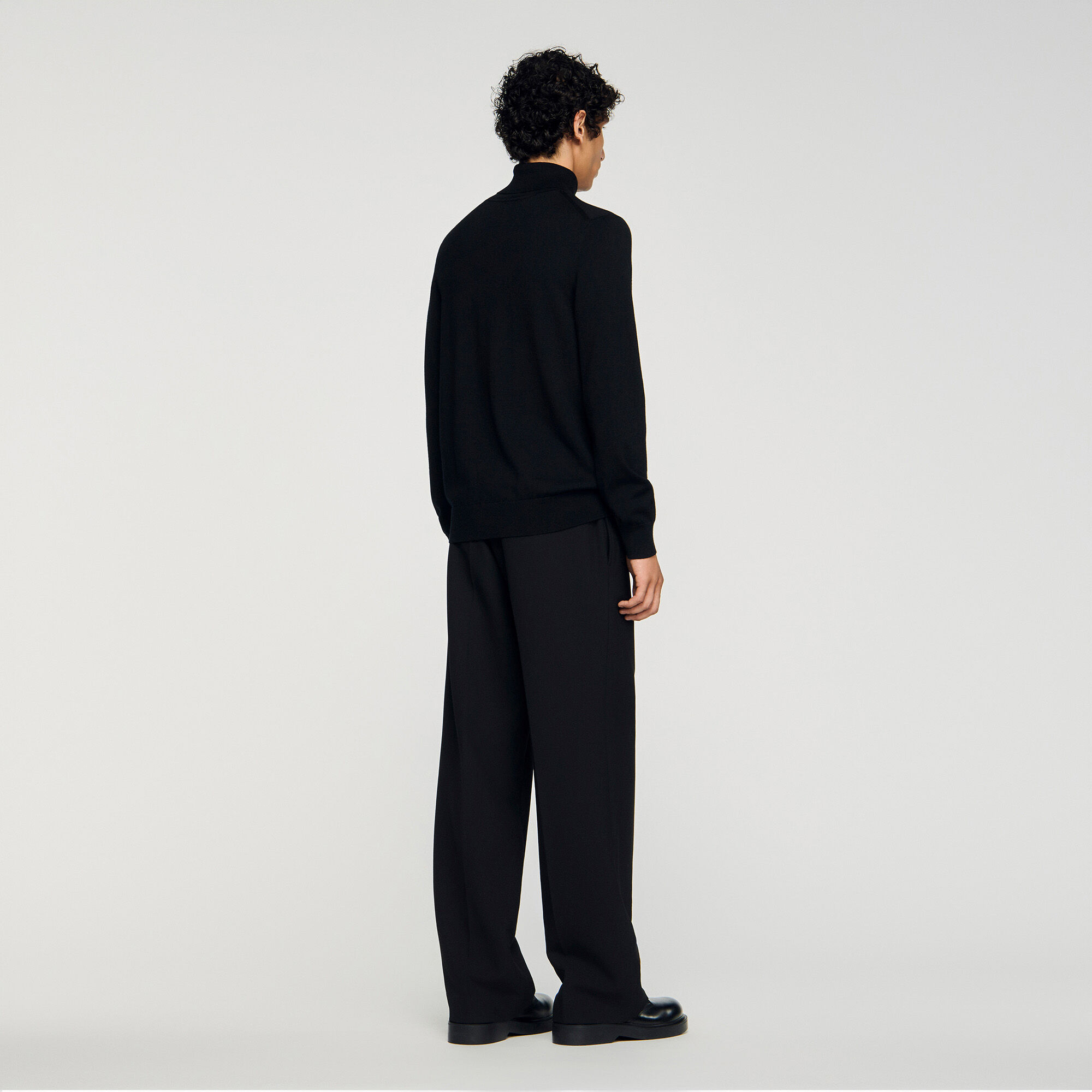 Roll neck wool sweater Roll neck wool sweater
