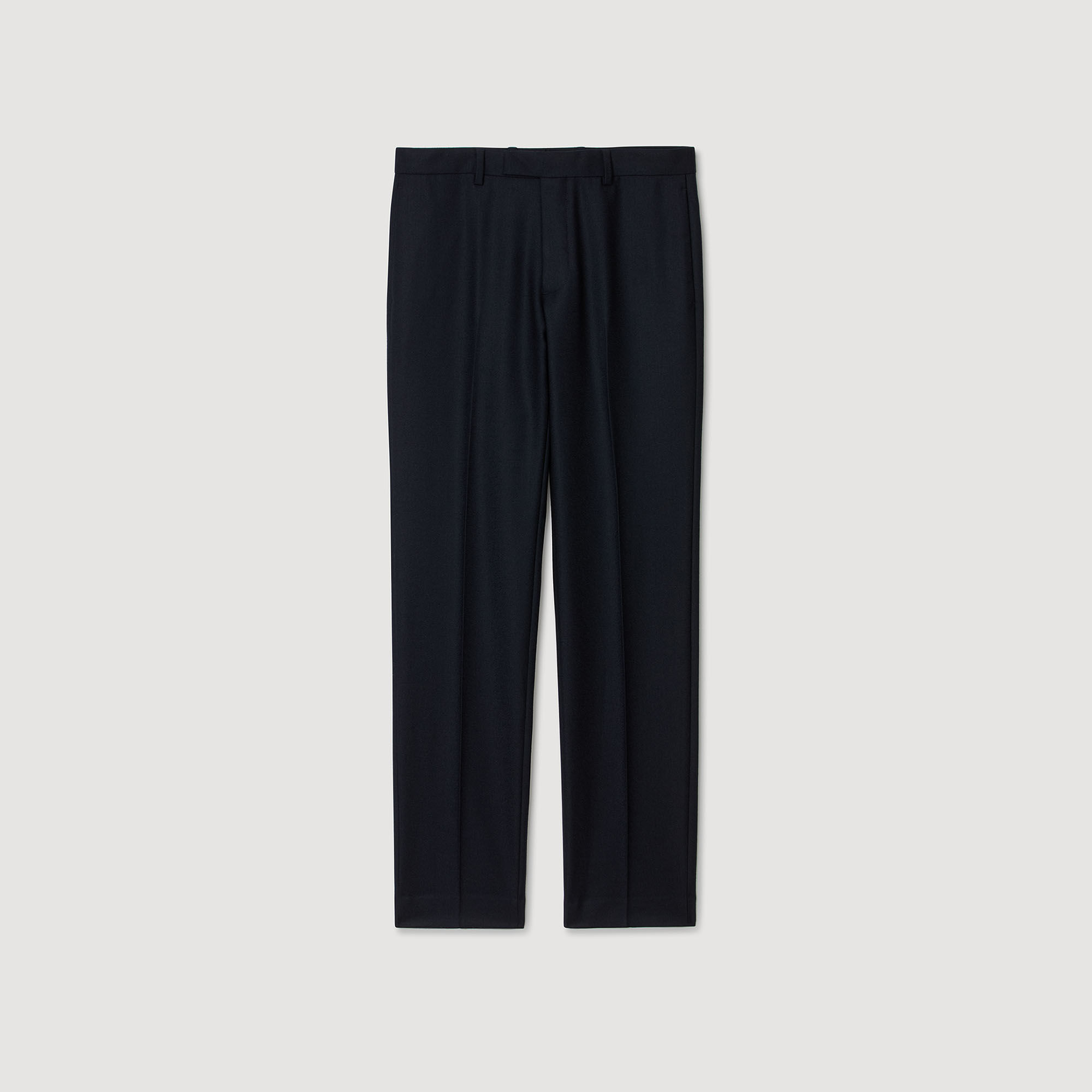 Wool suit trousers